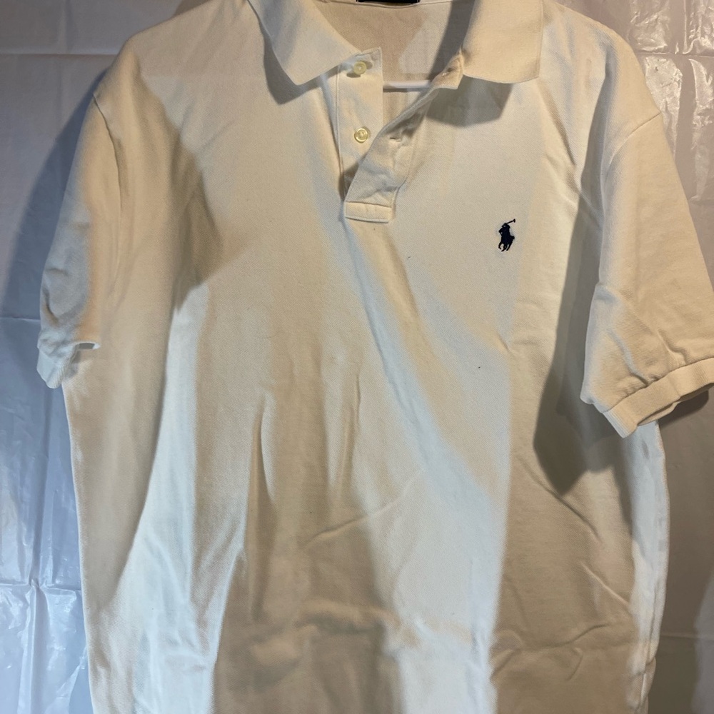 Polo by Ralph Lauren Men's White Polo Shirt